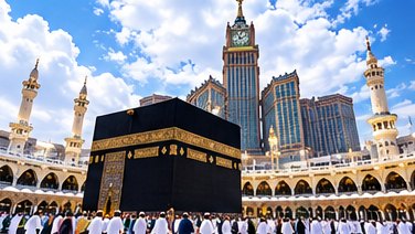 La Kaaba à La Mecque